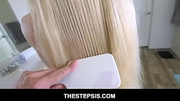 Preview 1 of Lesbo Gasy - Blonde hot teen Emma Starletto Gets Threesome With Stepbro and step MOM - step Brother-and-step sister stepsis stepsister step sister sex-with-step sister step sister-fuck step brother-fucks-step sister