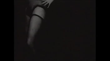 Preview 3 of Full Naked Anal - Vintage girl with natural tits strips on cam in 50s erotic movie