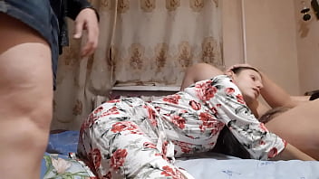 Preview 3 of Qbbwfqtio - I came for an erotic massage that a girl watched and masturbated - Lesbian Illusion Girls