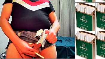 Preview 1 of Memek Doktor Yg Mulus - Sterling Silver Dunhill Cigarette Fresh Cum