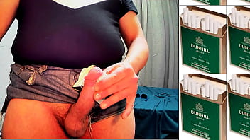 Preview 4 of Memek Doktor Yg Mulus - Sterling Silver Dunhill Cigarette Fresh Cum