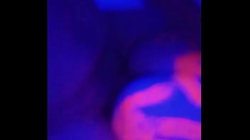 Preview 1 of Sex Bilu Video - Fucking bitch with fluo light in the bedrom