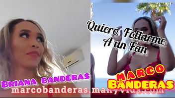 Preview 2 of Lesbians Party Orgys - I bring a fan to Briana Banderas and we fuck her together