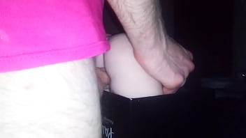 Preview 4 of Myfamele Sex - Side View of Me and My Butt Toy