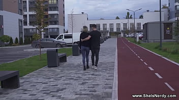 Preview 1 of All Arabi Sex Girl Video Hd - She Is Nerdy - Campus fuck with nerdy coed Carmen Rodriguez