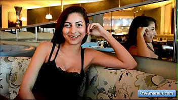 Preview 1 of Full Yoga Videos - Sexy natural busty amateur share jacuzzi with her blonde friend at night