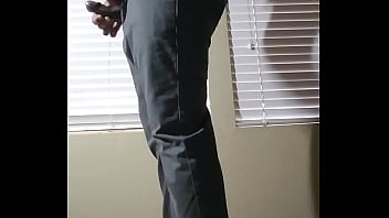 Preview 3 of Granny Slow Motion - Alan Prasad multiple thick cumshots in tight jeans butt. Desi boy butt in tight jeans. Indian guy huge load Angle 2