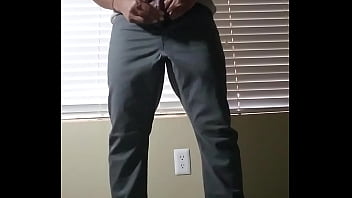 Preview 4 of Granny Slow Motion - Alan Prasad multiple thick cumshots in tight jeans butt. Desi boy butt in tight jeans. Indian guy huge load Angle 2