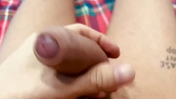 Preview 4 of Ball Throbbing Creampie - Onlyrubensal masturbandose