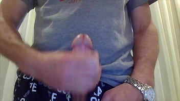 Preview 2 of Videos Xxx2016 Hd - Fit dude strokes big-headed cock to four nice loads