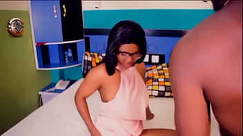 Preview 2 of Xxx Hd Vidos Sel Pak - A reporter who came to interview a popular Nigerian Pornstar ended up getting her pussy fucked