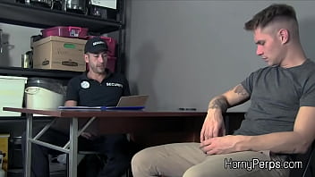 Preview 1 of Www Videsoxxx Com - Zac barebacked by horny security guard