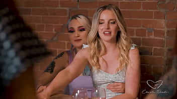 Preview 2 of Porn Sex Africa - TEASER: Charlie invites her friends for dinner which ends up in a crazy group sex!