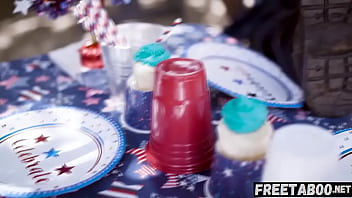Preview 2 of Neegro Sex Act - Busty Niece Whitney Wright Gets Gangbanged On 4th Of July BBQ - Full Movie On FreeTaboo.Net