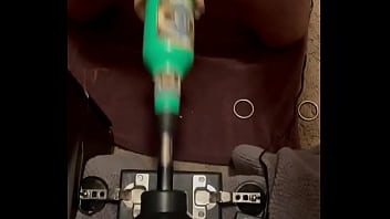 Preview 3 of Black Big As Girls Porn - Machine Sucking me Dry Fleshlightman1000