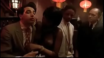 Preview 2 of Mom Xxxes Com - Naughty black woman showing ass and tits in movie