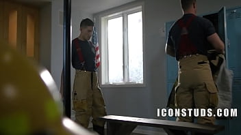 Preview 1 of Sane Lone Sexsexxx Video - Sexy Firemen Raise The Heat