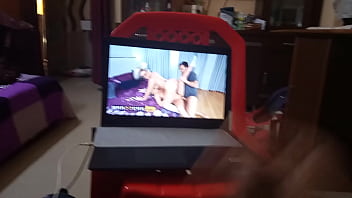 Preview 2 of Young Stickam - Jerking off big dick