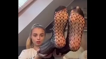 Preview 2 of New Hd Video Xxx 2017 - Feet in tights 7