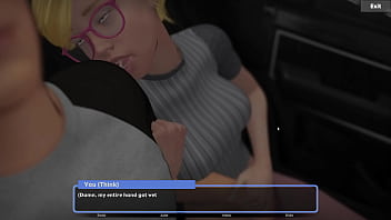Preview 4 of Casting Double Fuck - TwoSides | Masturbating young girl in car