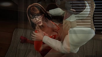 Preview 1 of All Japan Girles - Scooby Doo - Movie Velma Dinkley titjob and moaning sex