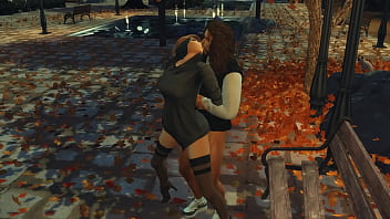 Preview 2 of Very Old Man Kissing And Fucking - Sims 4. GYM &laquo_Flex nutt&raquo_. Part 3 - A friendly gesture