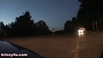 Preview 2 of Www Xxxx Video Saxe - Krissy4u public park trucker tease