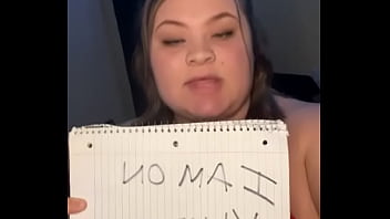 Preview 2 of Beauty Babe Cumshot - Verification video