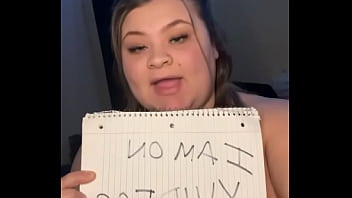 Preview 3 of Beauty Babe Cumshot - Verification video