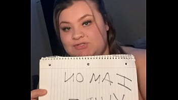 Preview 4 of Beauty Babe Cumshot - Verification video