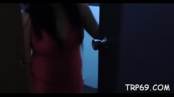 Preview 4 of Most Orgasum - Delightful brunette Olivia fucks lucky male