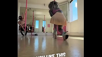 Preview 2 of Rape Wfe - Pole dance with heels makes me happy!  It&rsquo_s such an empowering way to express myself and feel confident. What ma...