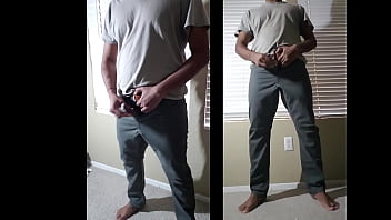 Preview 4 of Xmom Sun - Alan Prasad multiple thick cumshots in tight jeans butt. Desi boy butt in tight jeans. Indian guy huge load