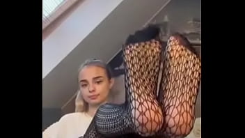 Preview 3 of Couple Brazzers - Feet in tights 6