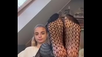 Preview 4 of Couple Brazzers - Feet in tights 6