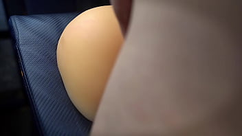 Preview 3 of Early Yoga Bird - Great rubber pussy and anal for men,  cum multiple times!