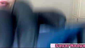 Preview 3 of Mom Brain Wash - SugarNadya teaches a proper intimate haircut to an old lady (Part 2)