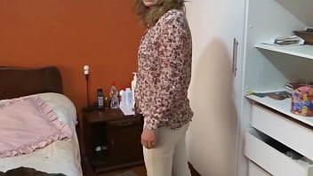 Preview 1 of Mom Pron Xxx Com - My wife&#039_s step sister shows off in erotic lingerie in front of her son&#039_s friends so they can masturbate