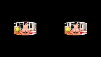 Preview 4 of Angela Sanchez Pajon Sex Videps3 - Naughty America - Petite fit babes,  April Snow,  Harlow West,  and Nikki Sweet,  show their personal trainer how appreciative they are of his hard work getting them in shape