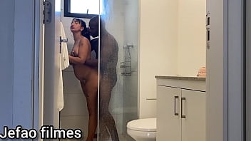 Preview 4 of Indian Celebs Mms Leaked - a mulher viajou a amante chegou pra levar rola  no banho