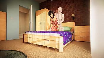 Preview 3 of Fisting Leg Shaking Orgasm - Birthday of the Cutest Girl [3D Hentai,  4K,  60FPS,  Uncensored]