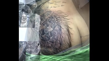 Preview 3 of Di Ferkosa Sadis - Tatuagem na bunda do lutador de MMA Allan Guerra Gomes