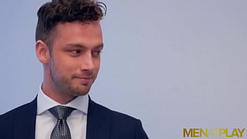 Preview 1 of Ind Porn Video In Villages - MENATPLAY Men In Suits Damon Heart And Logan Moore Ass Breed