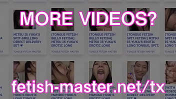 Preview 4 of Mp 3sax - Japanese Asian Tongue Spit Face Nose Licking Sucking Kissing Handjob Fetish - More at fetish-master.net