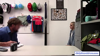 Preview 1 of French Vince Banderos Gang - Petite teen gets fucked for shoplifting