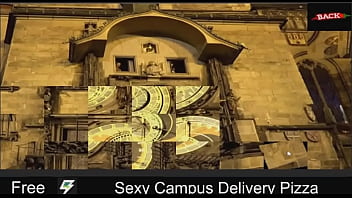 Preview 3 of Big Bound Xx - Sexy Campus Delivery Pizza