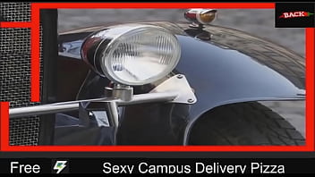 Preview 4 of Big Bound Xx - Sexy Campus Delivery Pizza