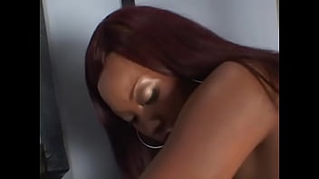 Preview 4 of Pussy Stretch Monster Cock - Ebony babe fucks doggystyle and then sucks a guy&#039_s big cock and gets a mouthful of cum
