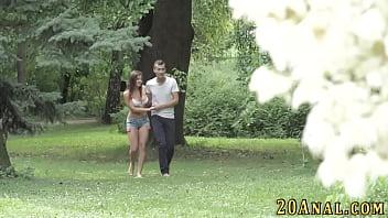 Preview 1 of Kamasutra Tamil - Butt fingered stunning teen outdoors