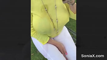Preview 1 of Tixe Faak - Unfaithful british mature lady sonia shows off her gigantic breasts